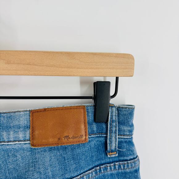 Madewell Slim Wide Leg Crop Jeans Size 29 Classic Button Fly Closet Staple - Picture 4 of 8